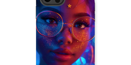 Black Girl Magic Stardust Cosmic Vibe| Black Woman Magic Tough Phone Case by Prodigi