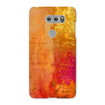 Warm Amber Seranade Snap Phone Case Eclectic Art - D'Sare