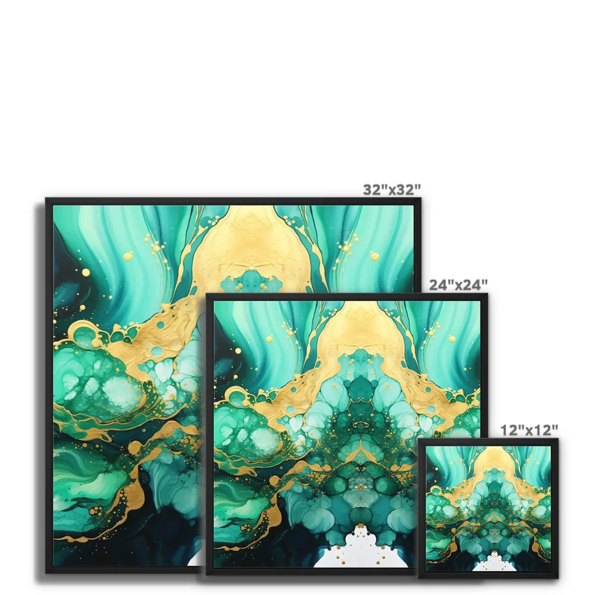 Greengoldale Framed Canvas - D'Sare