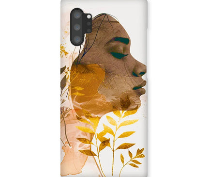 Golden Harmony Silhouette 06 Snap Phone Case - D'Sare