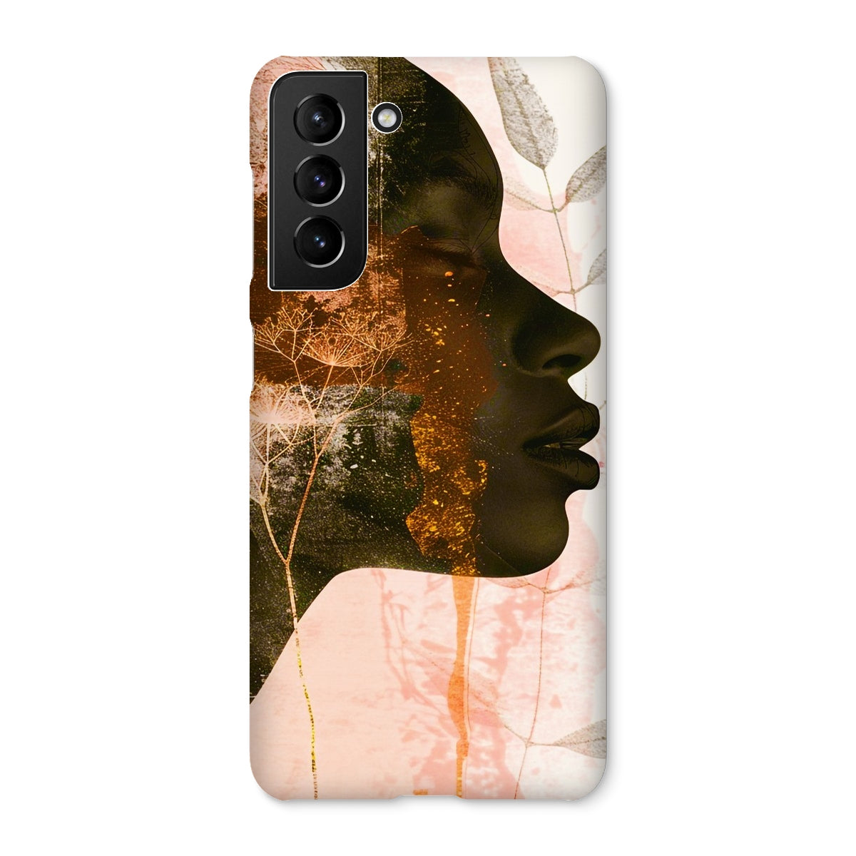 Golden Silence Serene Echoes 06 Snap Phone Case - D'Sare