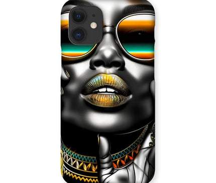 Vibrant Flow Girl Snap Phone Case - D'Sare