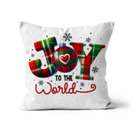 Joy To The World Christmas  Cushion