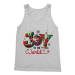 Joy To The World Christmas  Softstyle Tank Top