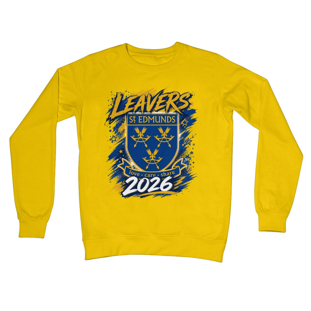 St Edmunds School Leavers 2026 Crew Neck Sweatshirt by Prodigi