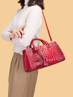 Retro Fashion Embossed Handheld Shoulder Messenger Bag - D'Sare