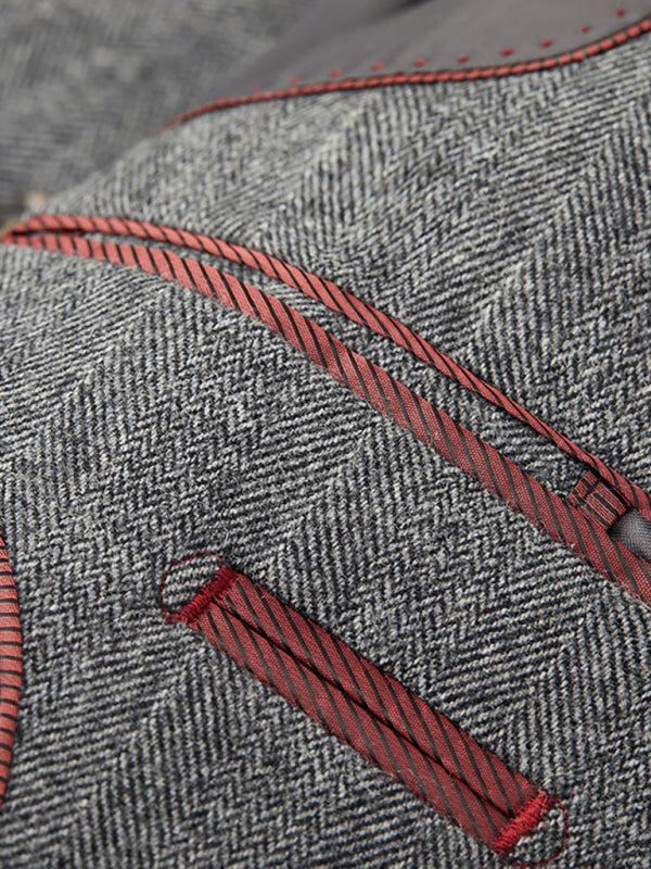 Four Seasons Lapel Collar Solid Wool Regular Sleeve Coat