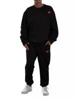 Men's Sports Casual Crew Neck Suit