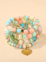 Bohemian Ethnic Multilayered Bracelet Crystal Beaded Women's Bracelet - D'Sare