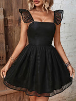 Women's Sexy Hollow Backless Suspender Dress - D'Sare