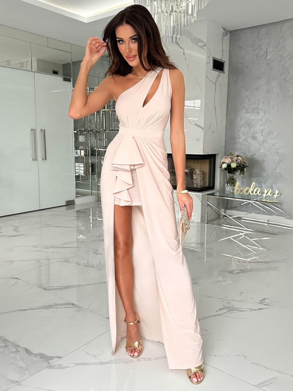 New women's party sexy off-shoulder dress