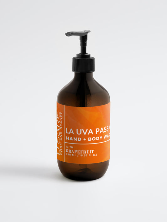 LA UVA Passion, Grapefruit Hand & Body Wash