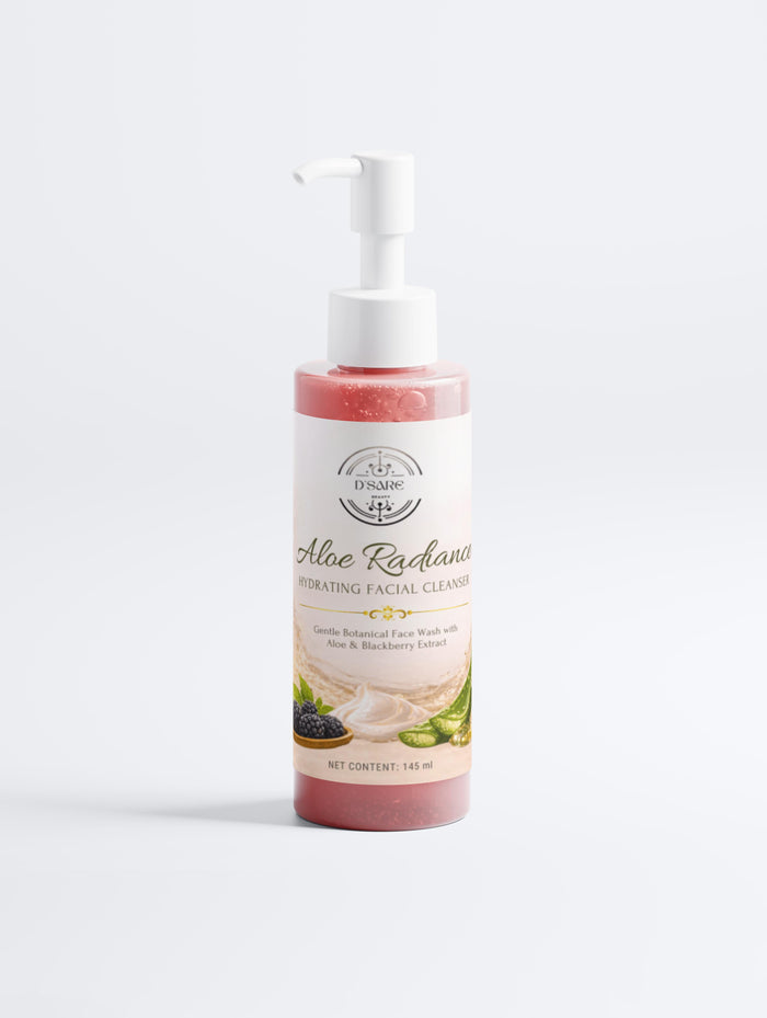 Aloe Radiance Hydrating Facial Cleanser