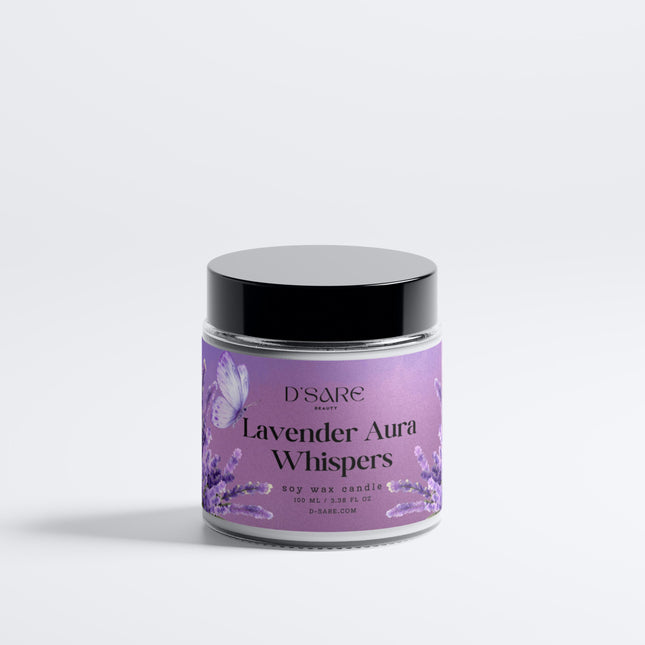 Lavender Aura Whispers Candle