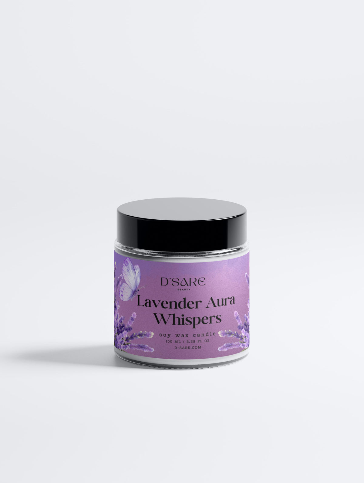 Lavender Aura Whispers Candle by Selfnamed