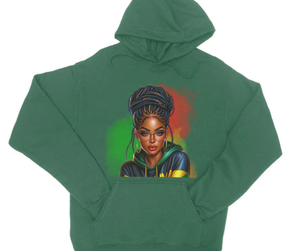 Irie Island Girl  College Hoodie - D'Sare