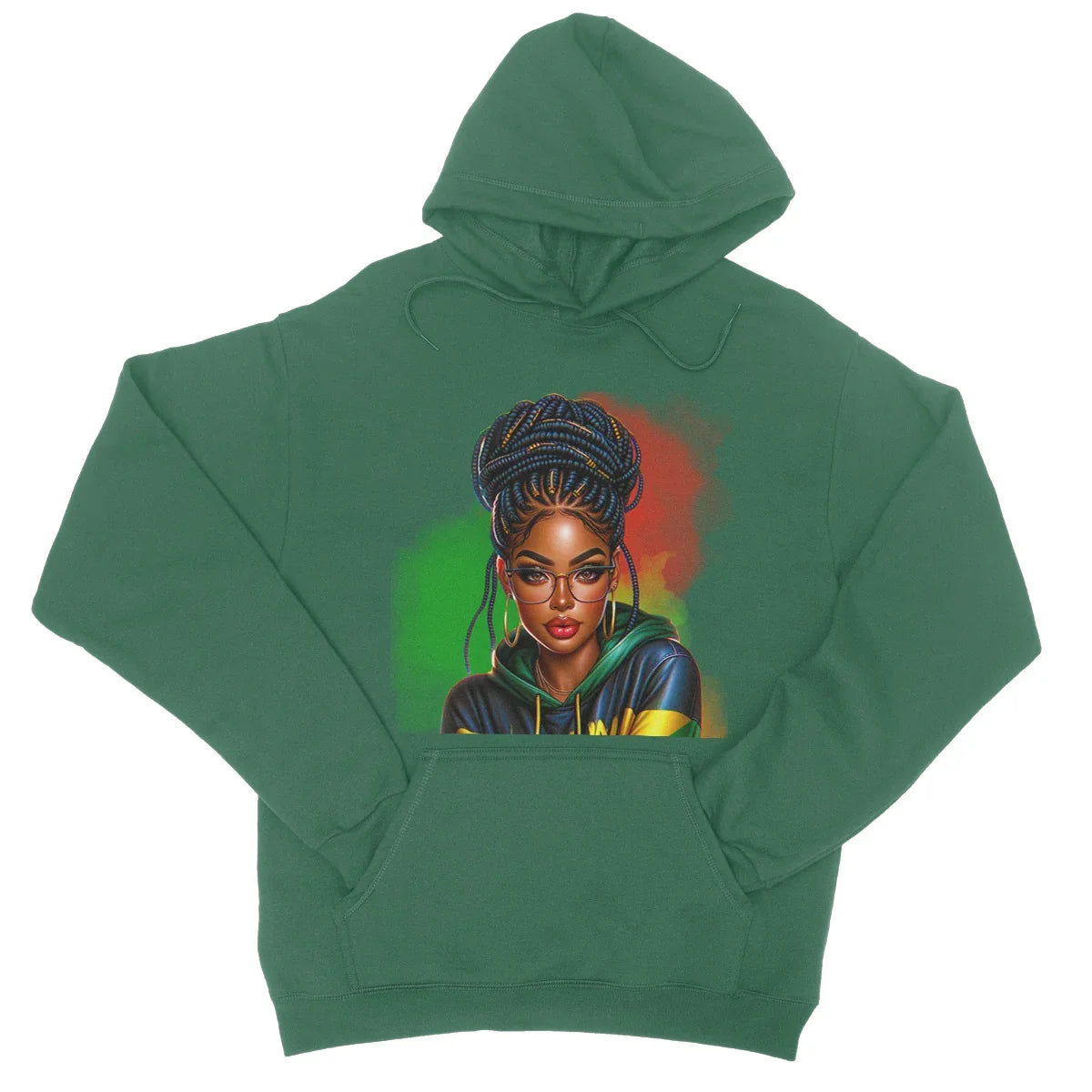 Irie Island Girl  College Hoodie - D'Sare