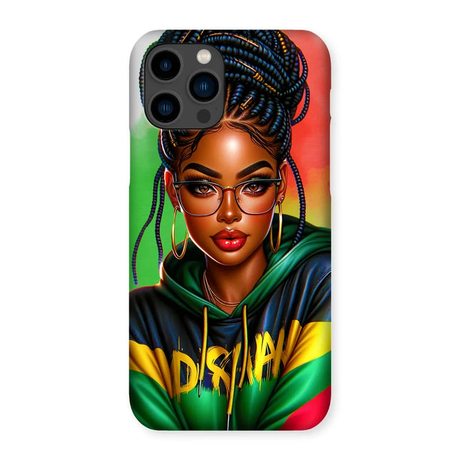 Irie Island Girl Snap Phone Case by Prodigi