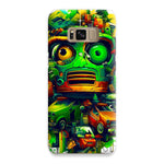 Graffiti Odyssey Surreal Urban Jungle Car Junk Yard Snap Phone Case - D'Sare