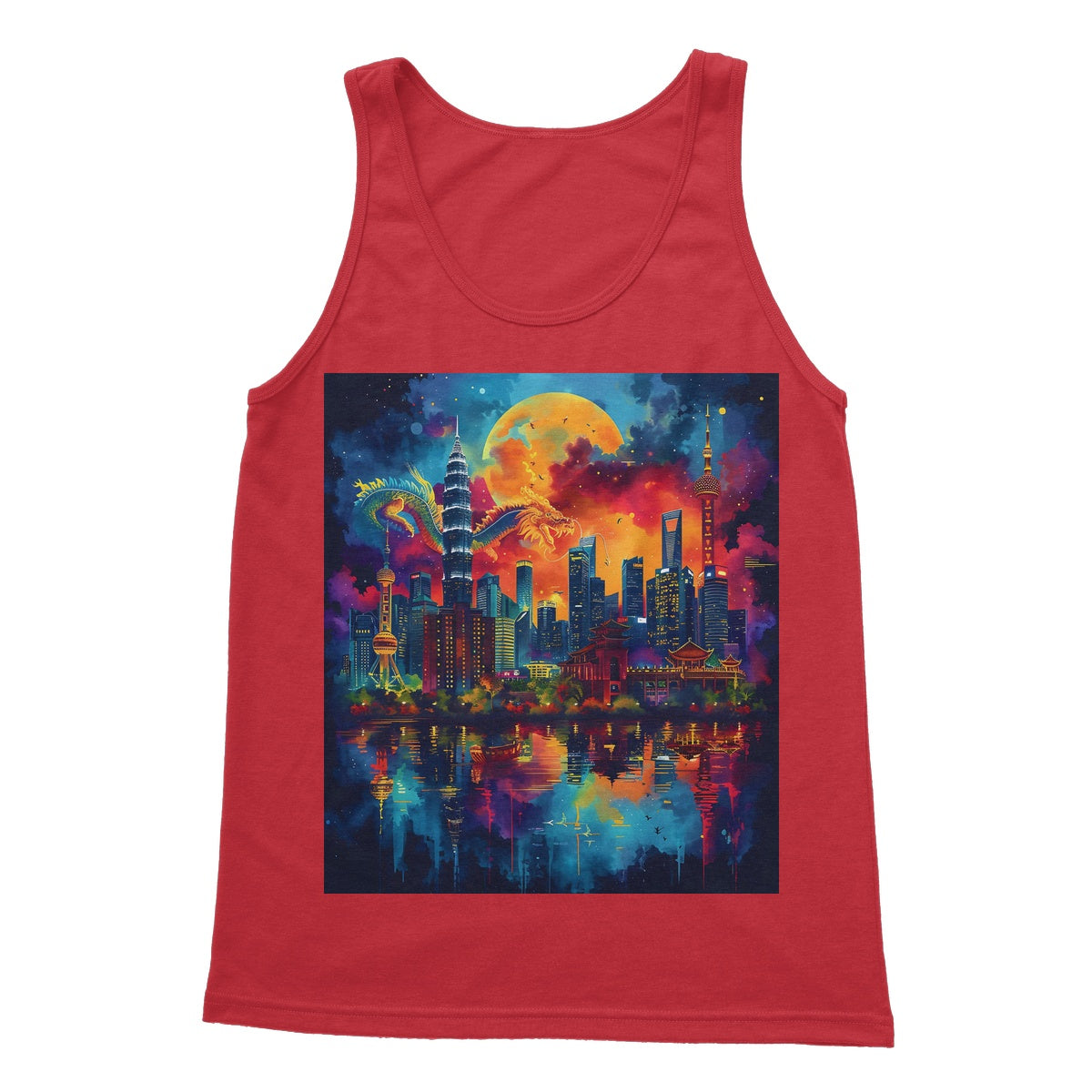 2024 Year Of The Dragon Celebration Softstyle Tank Top