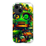 Graffiti Odyssey Surreal Urban Jungle Car Junk Yard Tough Phone Case - D'Sare