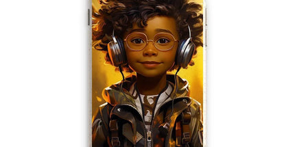 Little Boy Dino Dream: MelanatedMe Adventures by D'Sare Eco Phone Case by Prodigi