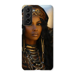 Blue Empress and The Majestic Leopard Snap Phone Case - D'Sare