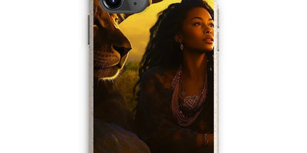 Empress Divine: The Black Feminine & Lion of Judah Legacy Eco Phone Case by Prodigi