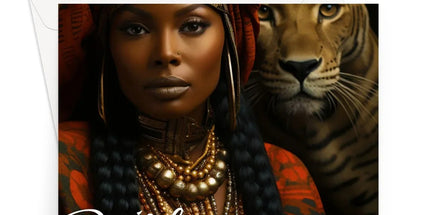 Divine Solar Return Greeting Card - D'Sare