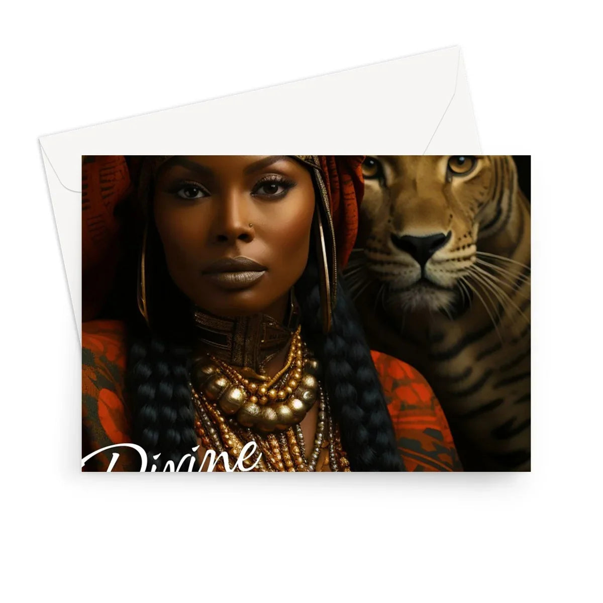 Divine Solar Return Greeting Card - D'Sare