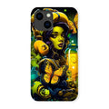 Bioluminescent Dreams | Monarch Butterfly Alchemist | Vibrant Fantasy Snap Phone Case by D'Sare