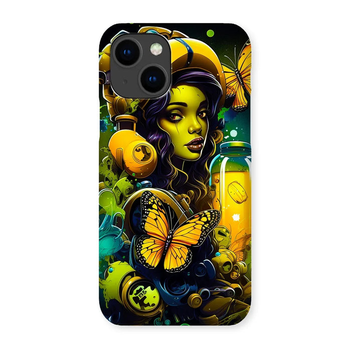 Bioluminescent Dreams | Monarch Butterfly Alchemist | Vibrant Fantasy  Snap Phone Case