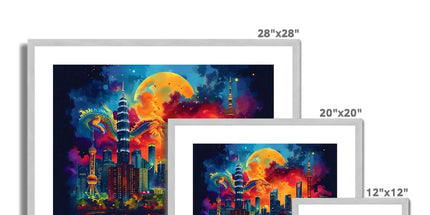 2024 Year Of The Dragon Celebration Antique Framed & Mounted Print - D'Sare