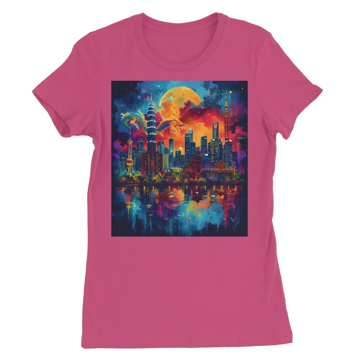 2024 Year Of The Dragon Celebration Women's Favourite T-Shirt - D'Sare