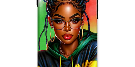 Irie Island Girl Tough Phone Case by Prodigi