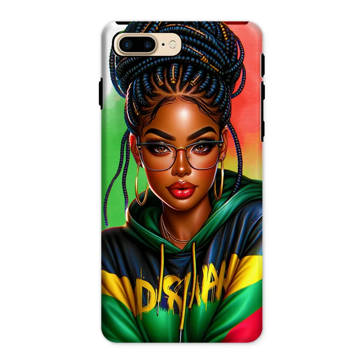 Irie Island Girl  Tough Phone Case - D'Sare