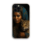 Leopard Luxe Lady Glamorous Empress  Eco Phone Case - D'Sare