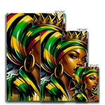 Gift For Her Rasta Queen Street Black Women Gift Eco Canvas - D'Sare