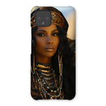 Blue Empress and The Majestic Leopard Snap Phone Case - D'Sare