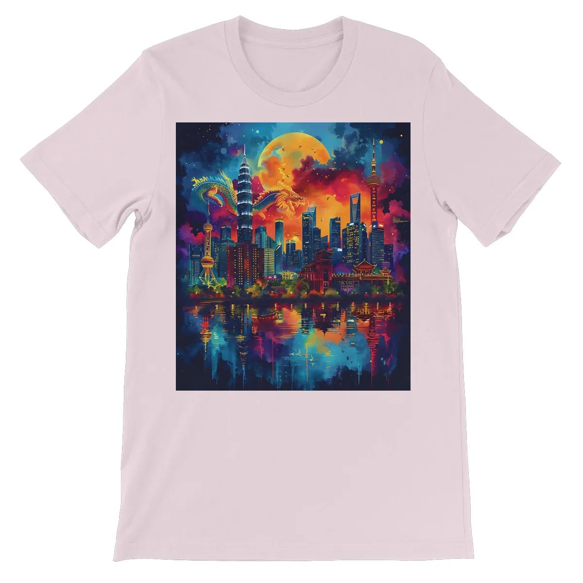 2024 Year Of The Dragon Celebration Unisex Short Sleeve T-Shirt - D'Sare