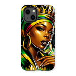 Gift For Her Rasta Queen Street Black Women Gift Tough Phone Case - D'Sare