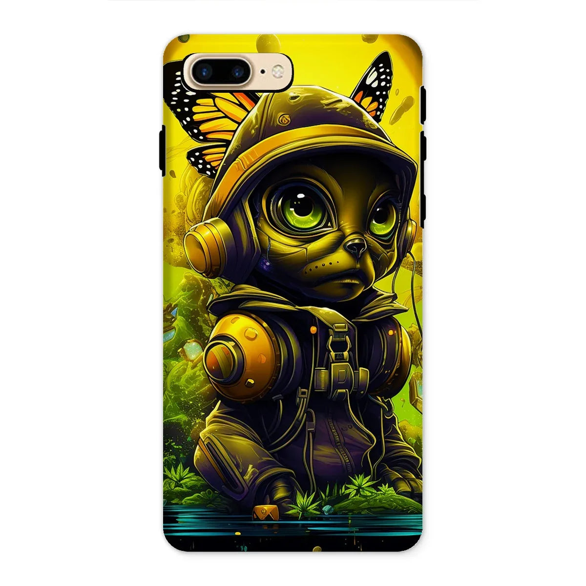 Lunar Explorer Pup | Intergalactic Canine Adventurer - Cosmic Voyage Sci-Fi Enthusiasts Tough Phone Case - D'Sare