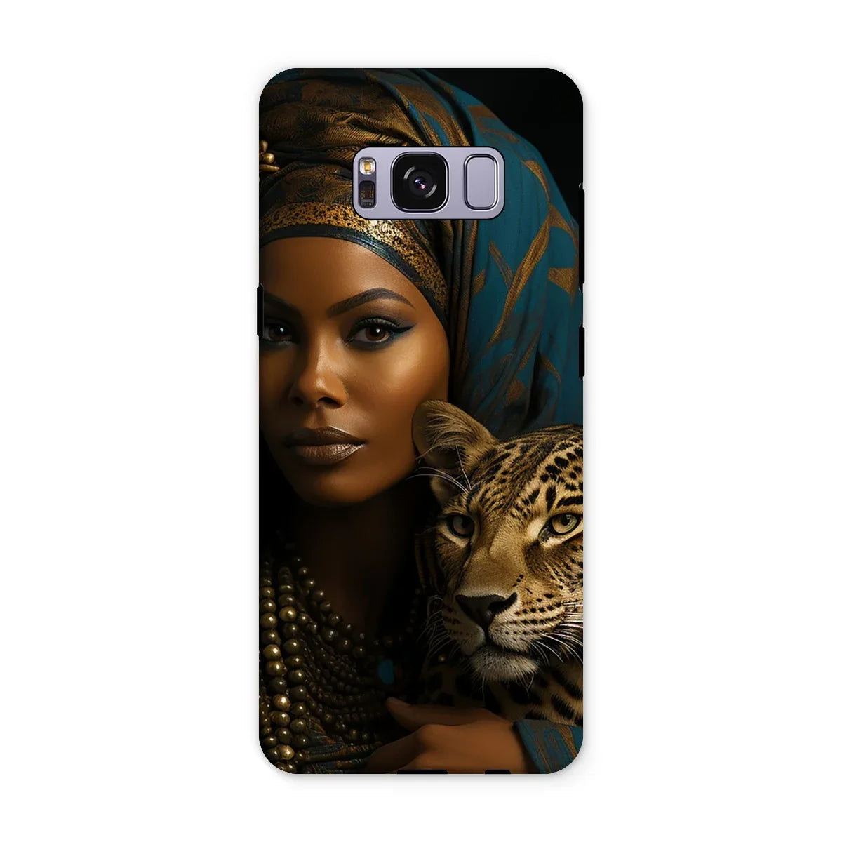 Leopard Luxe Lady Glamorous Empress  Tough Phone Case - D'Sare