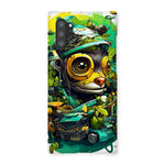 Nature's Resilience: Surreal Auto-Forest Artwork - Whimsical Raccoon and Greenery Infused Car  Snap Phone Case - D'Sare