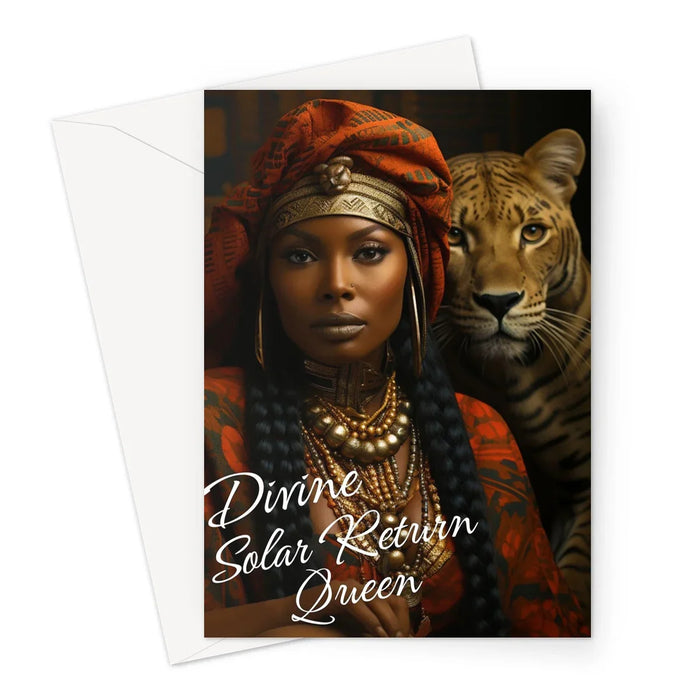 Divine Solar Return Greeting Card