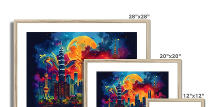 2024 Year Of The Dragon Celebration Framed & Mounted Print by Prodigi