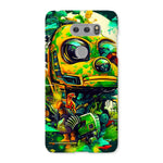 Mechanical Muse: Vibrant Graffiti Odyssey in Surreal Auto Wonderland Snap Phone Case - D'Sare