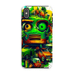 Graffiti Odyssey Surreal Urban Jungle Car Junk Yard Tough Phone Case - D'Sare