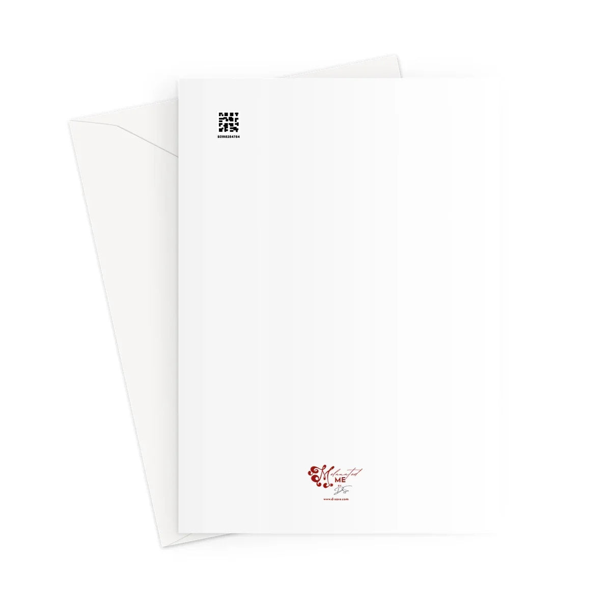 Empress Ebony Leopard Luxe MelanatedME Greeting Card - D'Sare