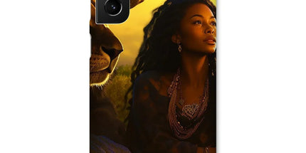 Empress Divine: The Black Feminine & Lion of Judah Legacy Snap Phone Case by Prodigi